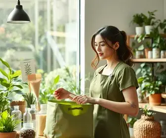 loja de produtos sustentáveis